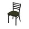 Holland Bar Stool Co 400 Jackie 18" Chair with Pewter Finish and Canter Pine Seat 40018PW010 - alternate 1